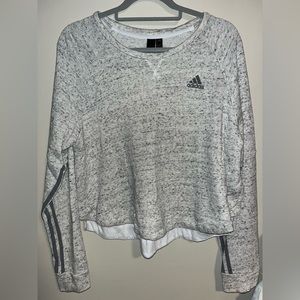 Adidas cropped crewneck